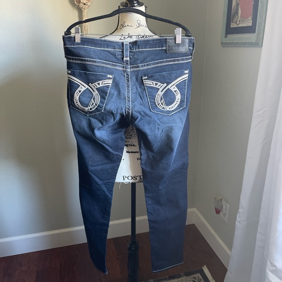 Big Star Dark Blue Skinny Jeans - Picture 2 of 6